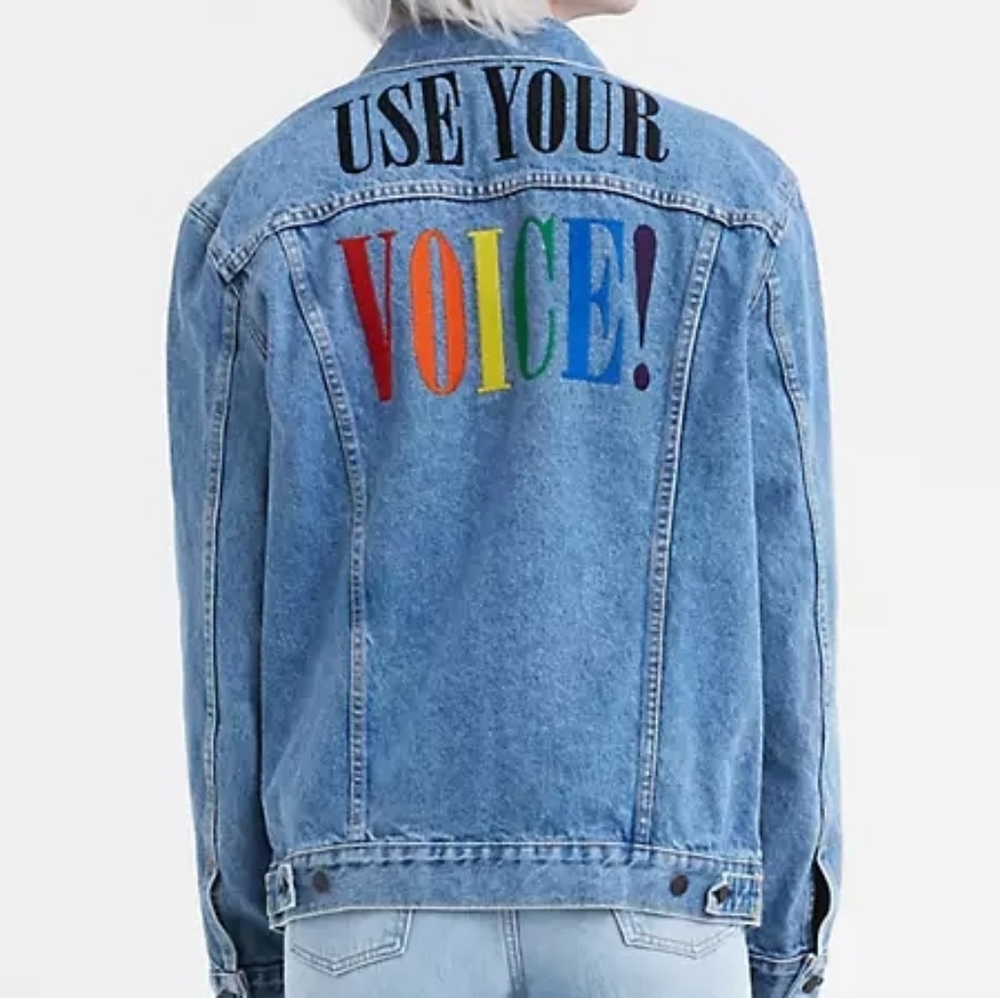 Levi's Pride Trucker Jacket Stonewash